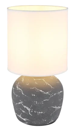 Globo Lighting Marble 30cm bordslampa Grå