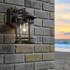 Best Elstead Lighting Marblehead utelampa Brons