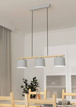 Clearance Eglo Mariel 90cm taklampa Grå