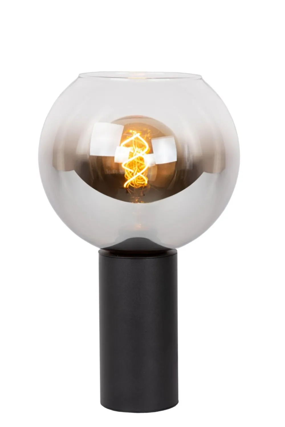 Hot Lucide Marius 32cm bordslampa Svart