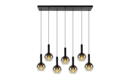 Sale Lucide Marius 130cm taklampa Svart