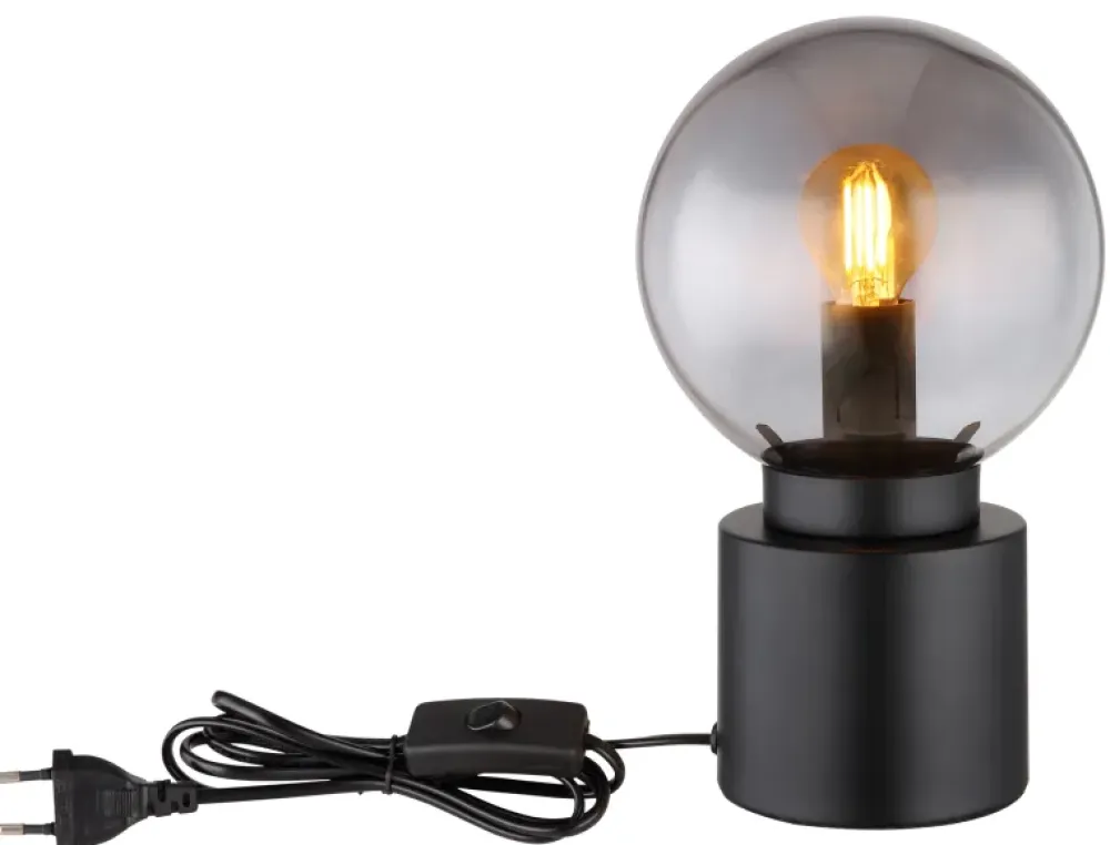 Hot Globo Lighting Marka 25cm bordslampa Svart