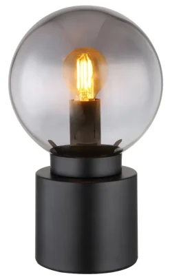 Hot Globo Lighting Marka 25cm bordslampa Svart