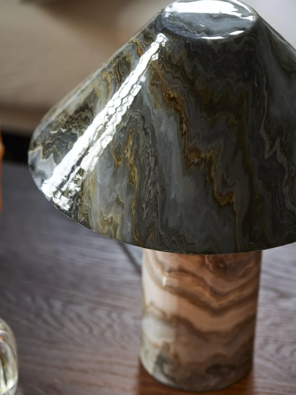 Sale PR Home Marnie 43cm bordslampa Grå