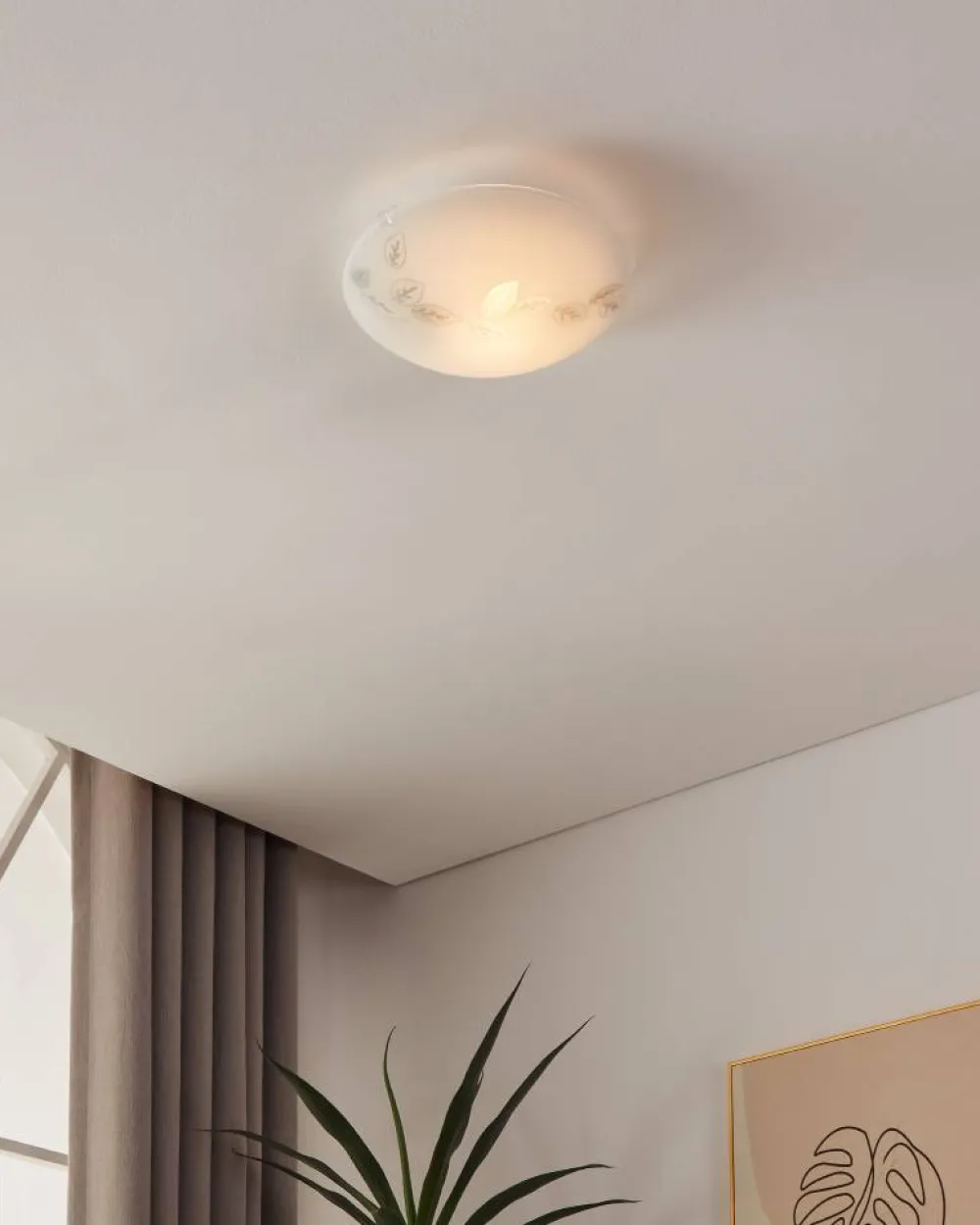 Best Eglo Mars Ø25 plafond Vit