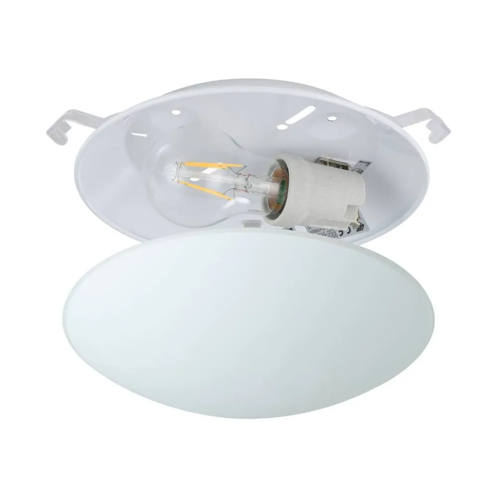 New Eglo Mars Ø25 plafond Vit