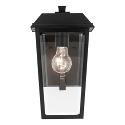 Sale Elstead Lighting Mathus utelampa Svart