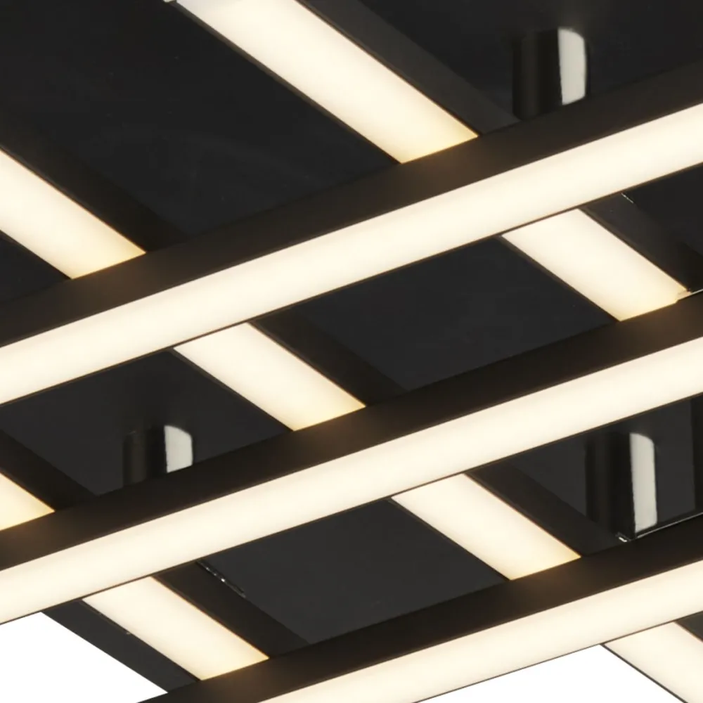 Online Searchlight Matrix 45cm plafond Mattsvart
