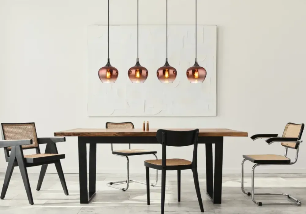 Discount Globo Lighting Maxy 100cm taklampa Koppar
