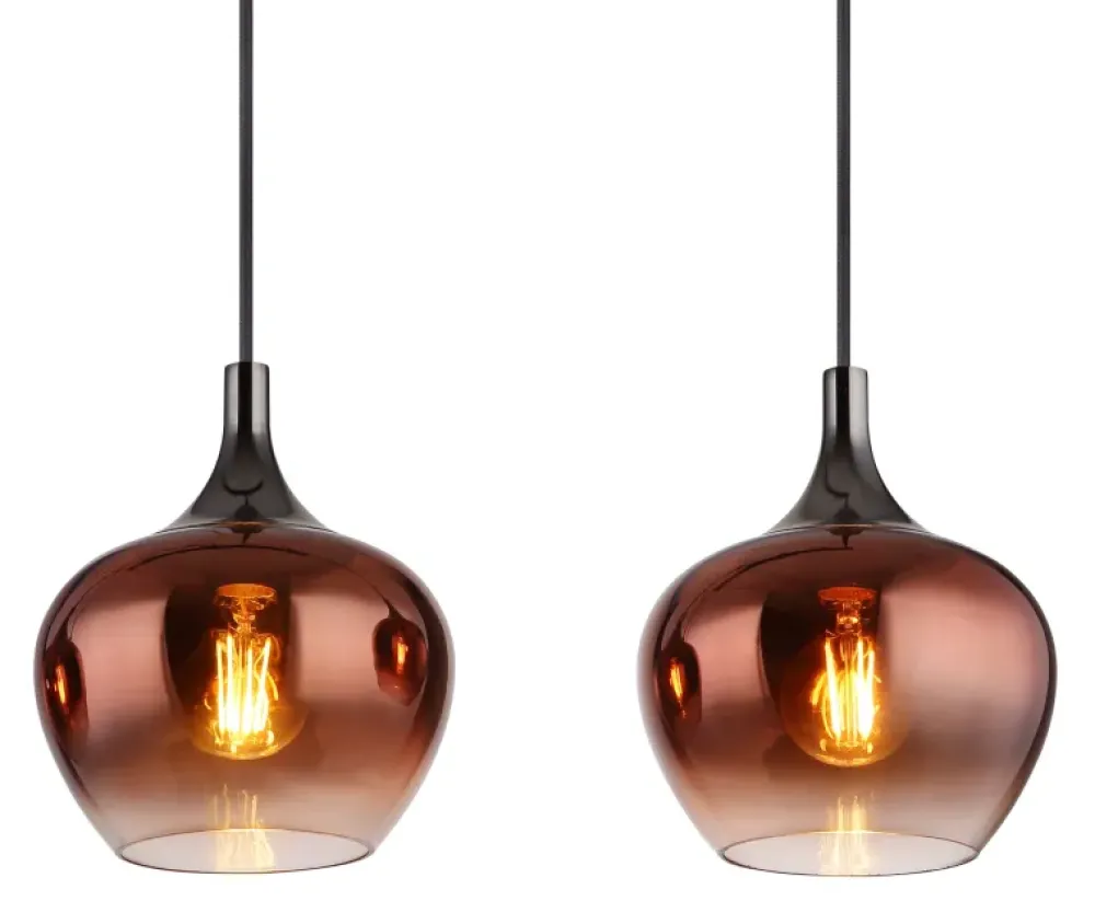 Discount Globo Lighting Maxy 100cm taklampa Koppar