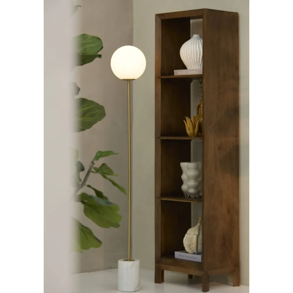 Clearance Light & Living Medina golvlampa Antikmässing