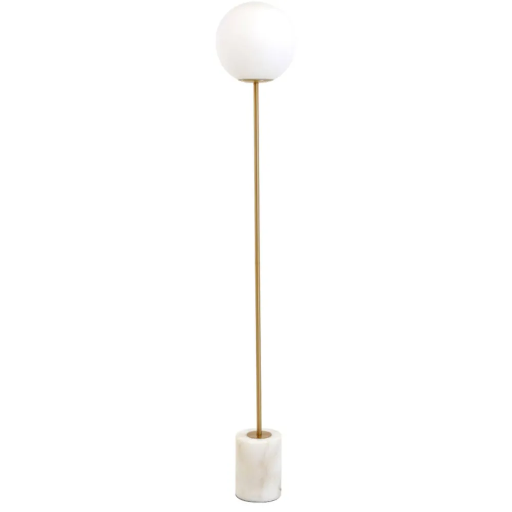 Clearance Light & Living Medina golvlampa Antikmässing