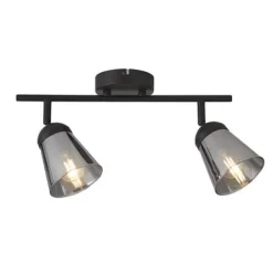 Hot Searchlight Mega 2 spotlight Svart