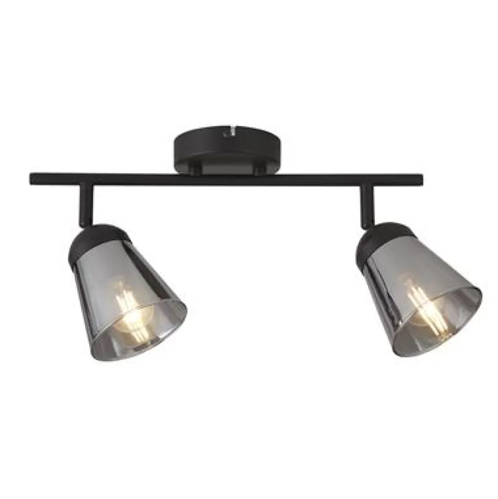 Hot Searchlight Mega 2 spotlight Svart