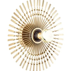 Discount Brilliant Mendoza Ø33 vägglampa Guld