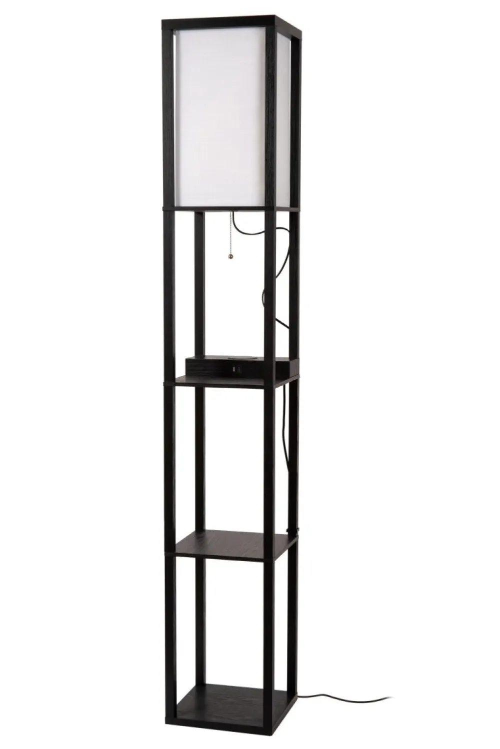 Clearance Lucide Menno golvlampa Svart