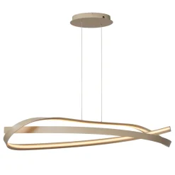 Hot Lucide Menuet 110cm taklampa Beige