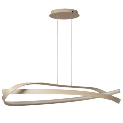 Hot Lucide Menuet 110cm taklampa Beige
