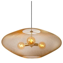 Sale Lucide Mesh Ø85 taklampa Mattguld/mässing