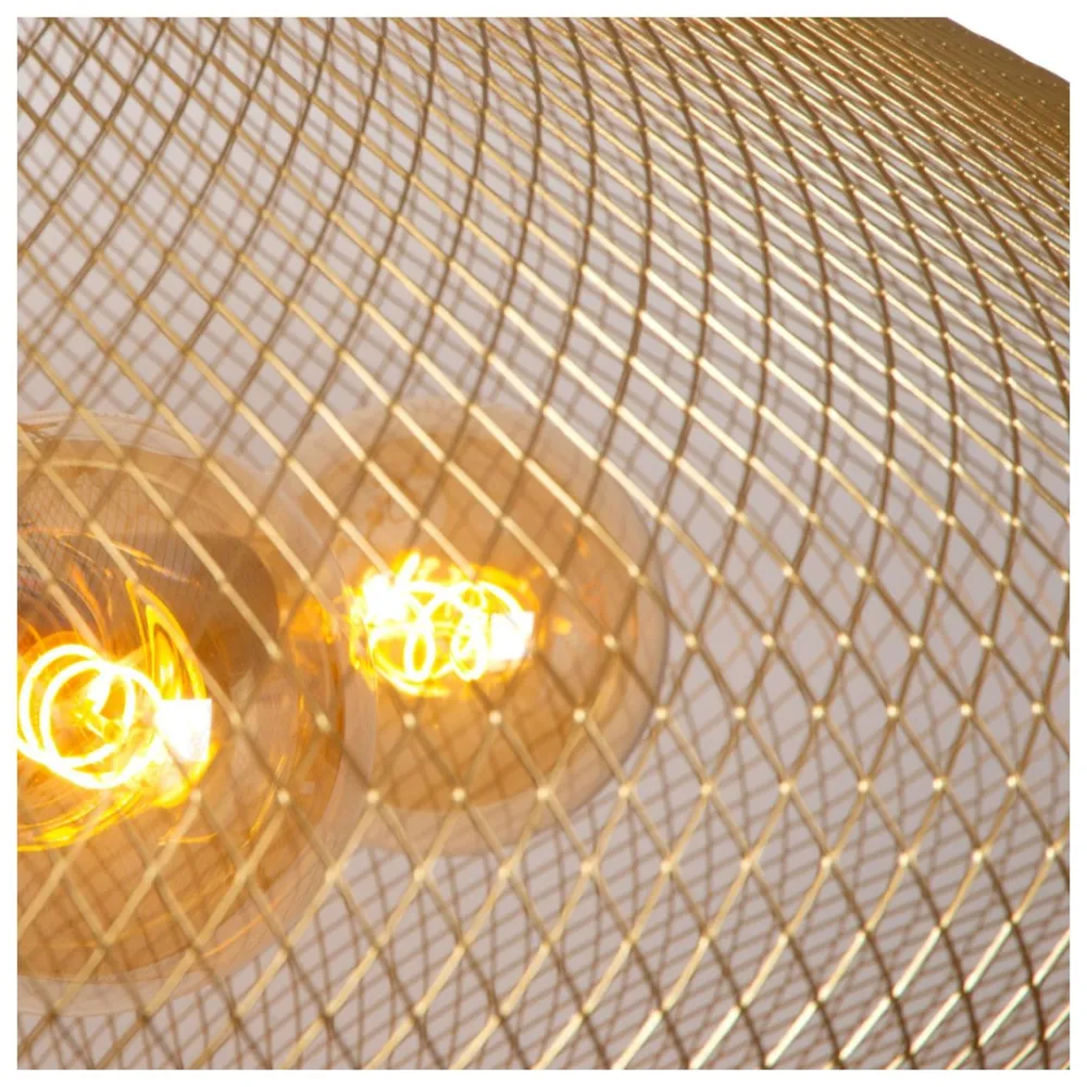 Sale Lucide Mesh Ø85 taklampa Mattguld/mässing