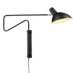 Discount Halo Design Metropole Deluxe 23cm vägglampa Svart