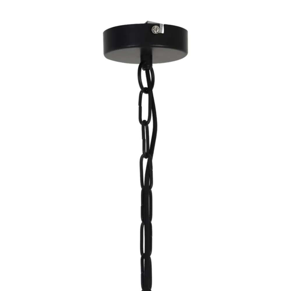 New Light & Living Meya Ø40 taklampa Svart/guld