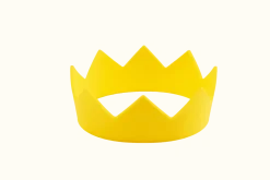 Mr Maria Miffy Crown barnlampa Gul