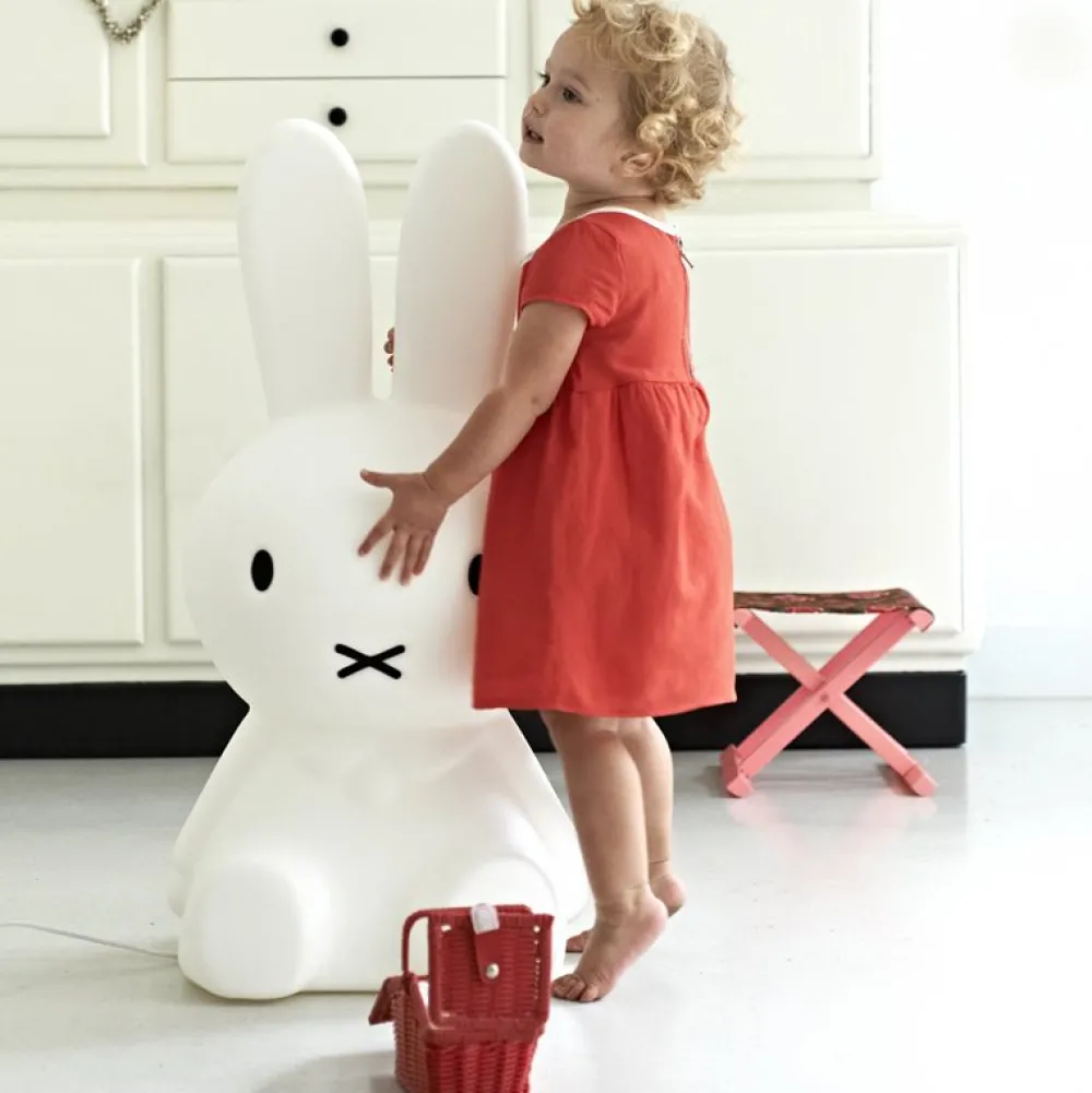 Discount Mr Maria Miffy XL barnlampa Vit