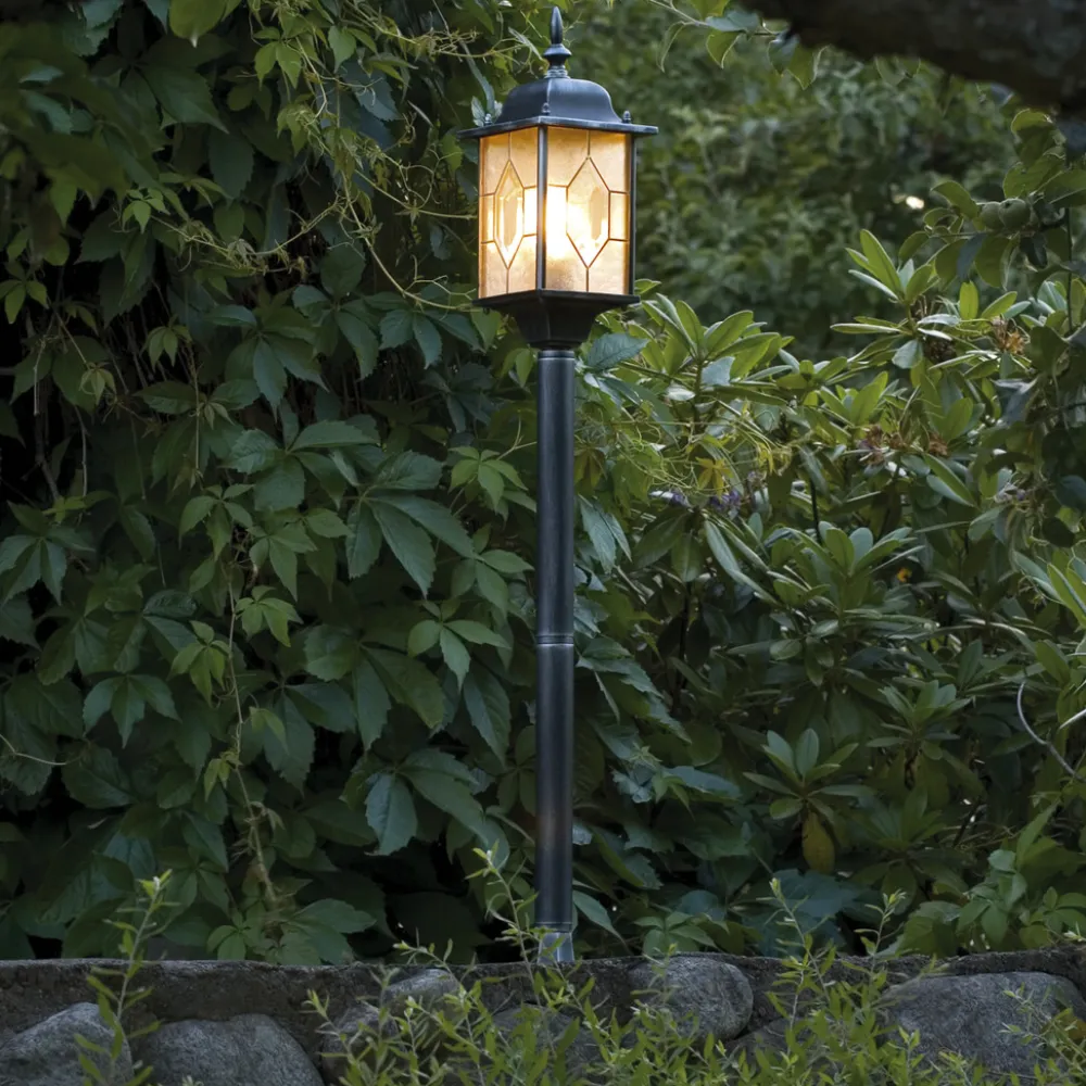 Konstsmide Milano 115cm pollare Svart