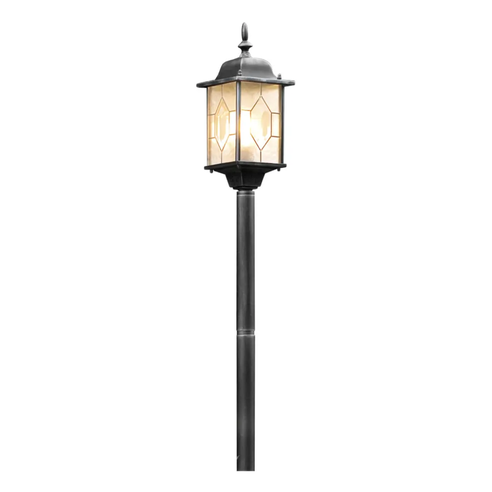 Konstsmide Milano 115cm pollare Svart