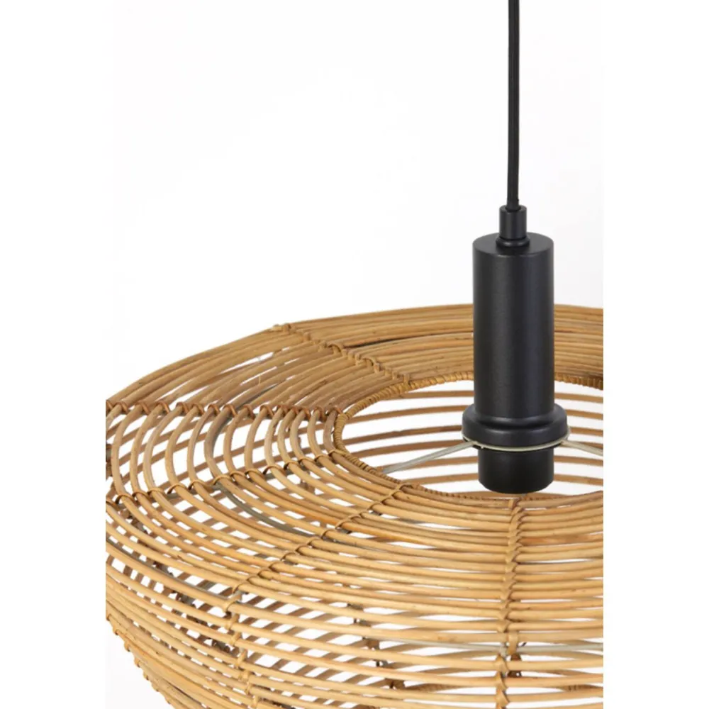 Online Light & Living Milan Ø60 taklampa Natur