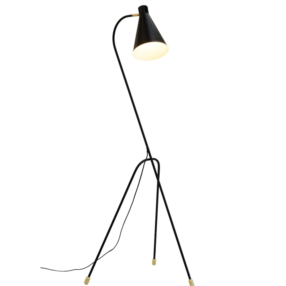 Discount Dyberg Larsen Miles golvlampa Svart