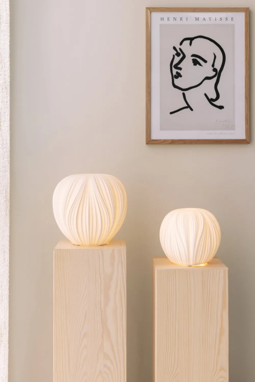 New Globen Lighting Milo 14cm bordslampa Vit