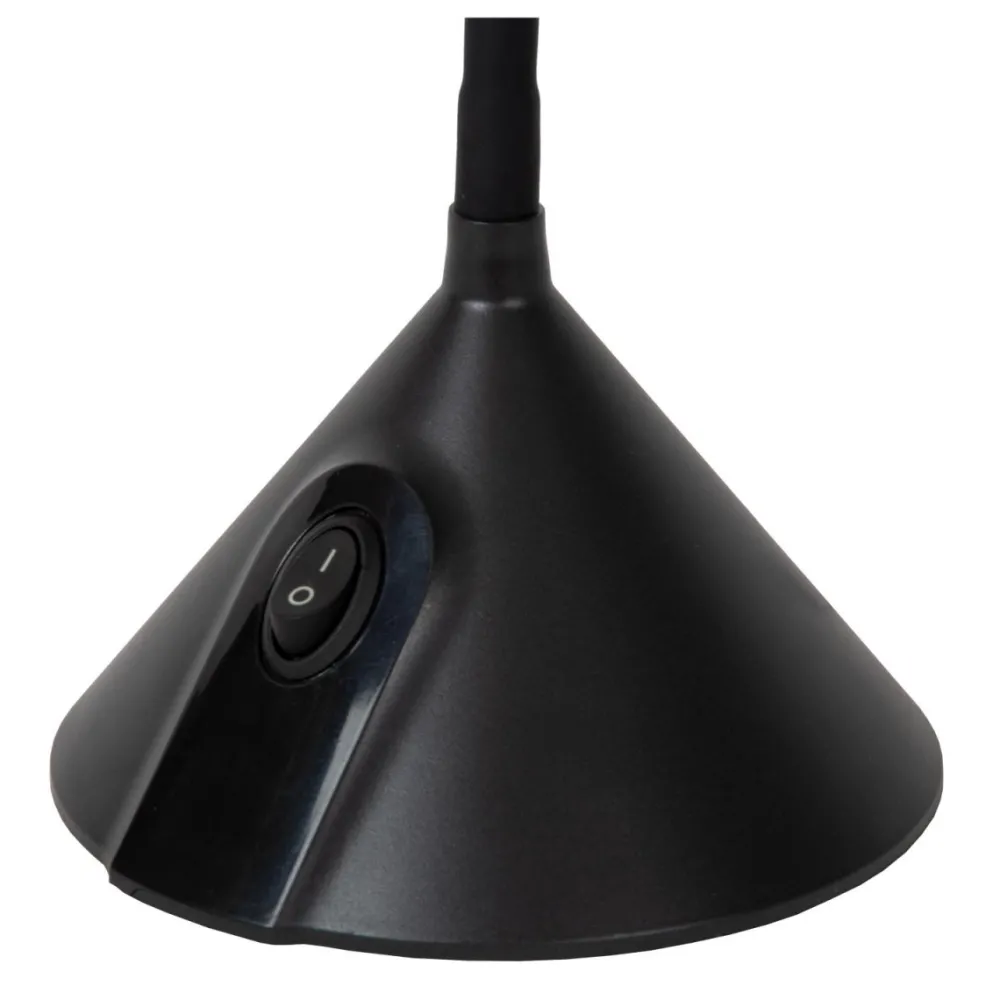 Discount Lucide Milo 50cm skrivbordslampa Svart