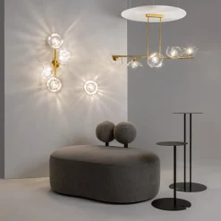 Online Maytoni Miracle 1 vägglampa Mässing