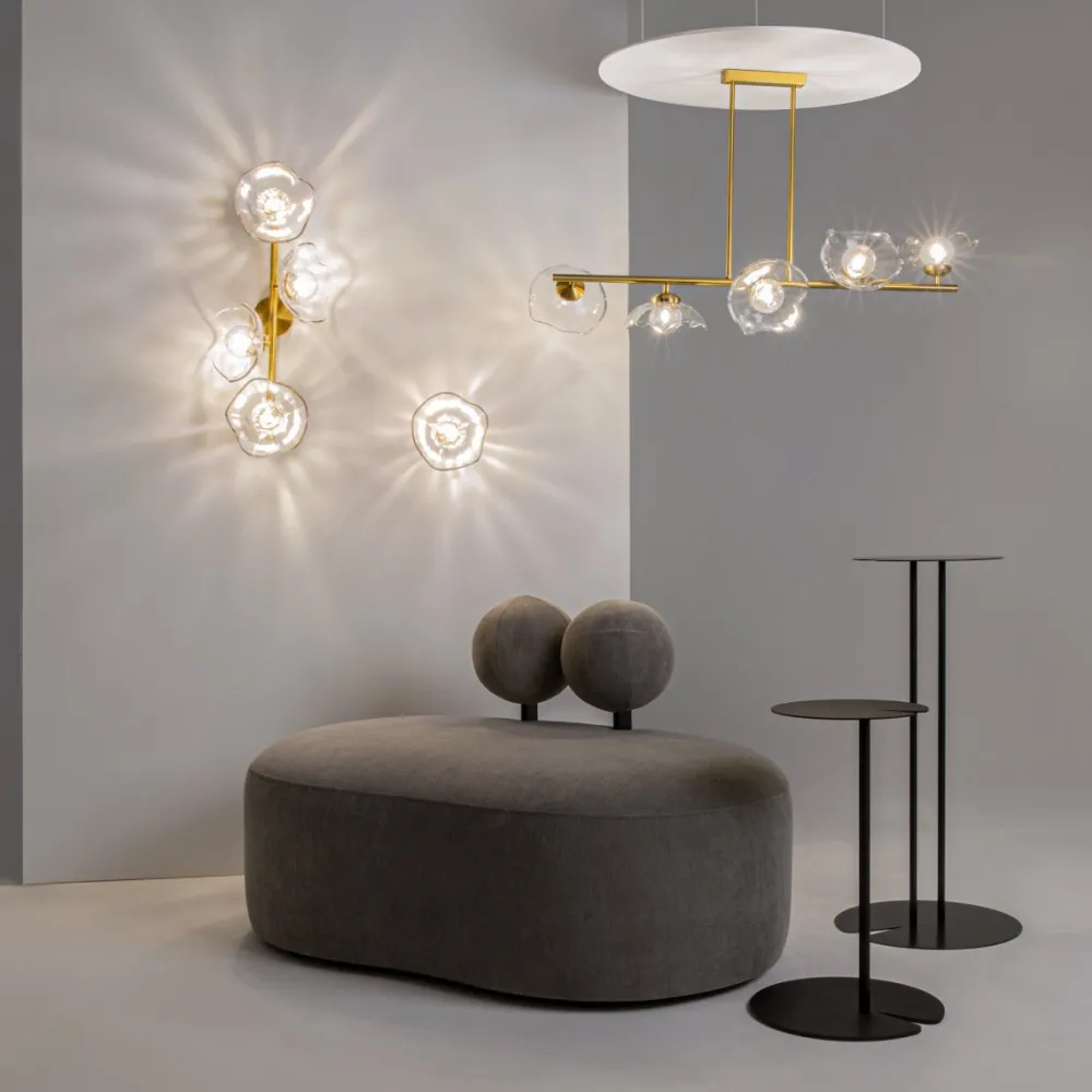 Online Maytoni Miracle 1 vägglampa Mässing