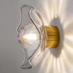 Online Maytoni Miracle 1 vägglampa Mässing