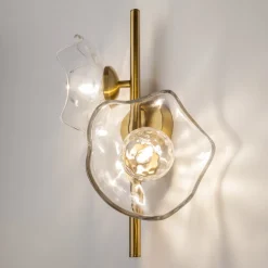 Clearance Maytoni Miracle 2 vägglampa Mässing