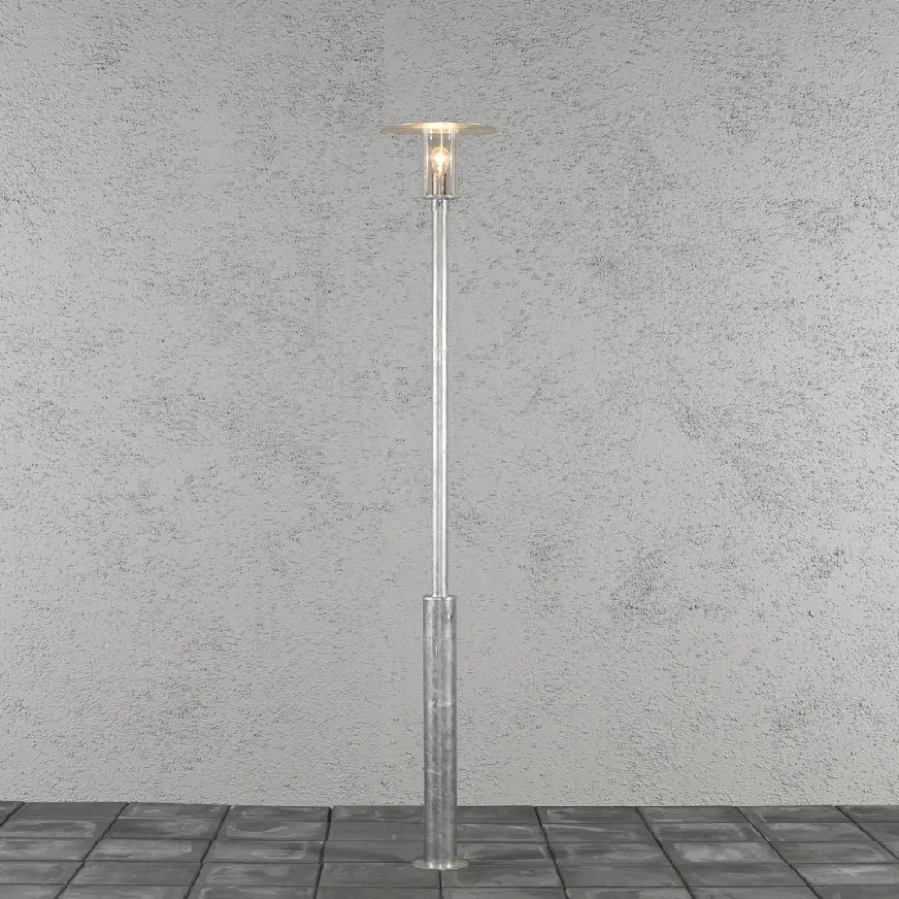 Clearance Konstsmide Mode 220cm stolpe Varmförzinkad
