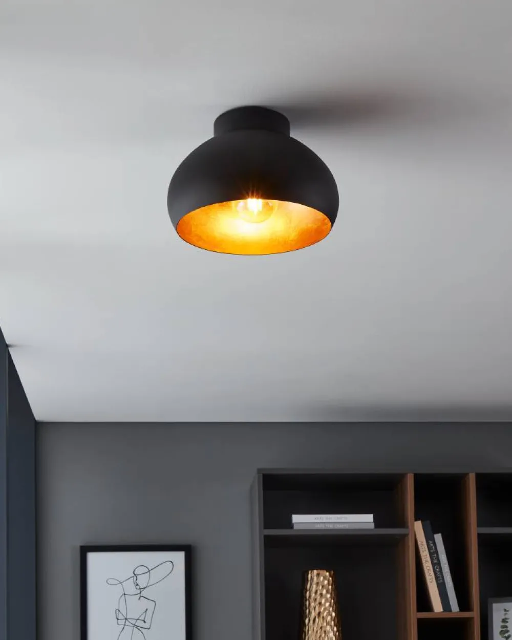 Hot Eglo Mogano Ø28 plafond