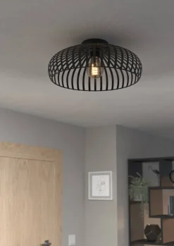 Best Eglo Mogano Ø43 plafond Svart