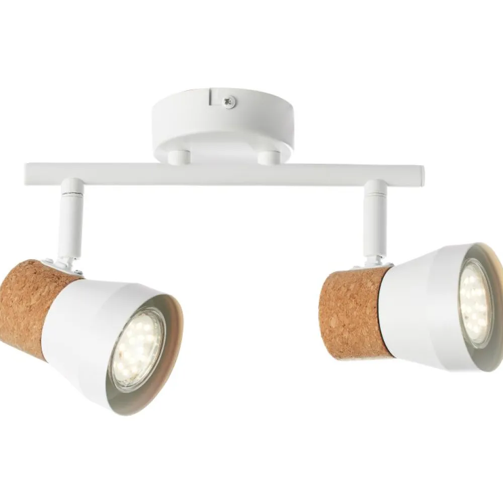 Online Brilliant Moka 2 spotlight Vit