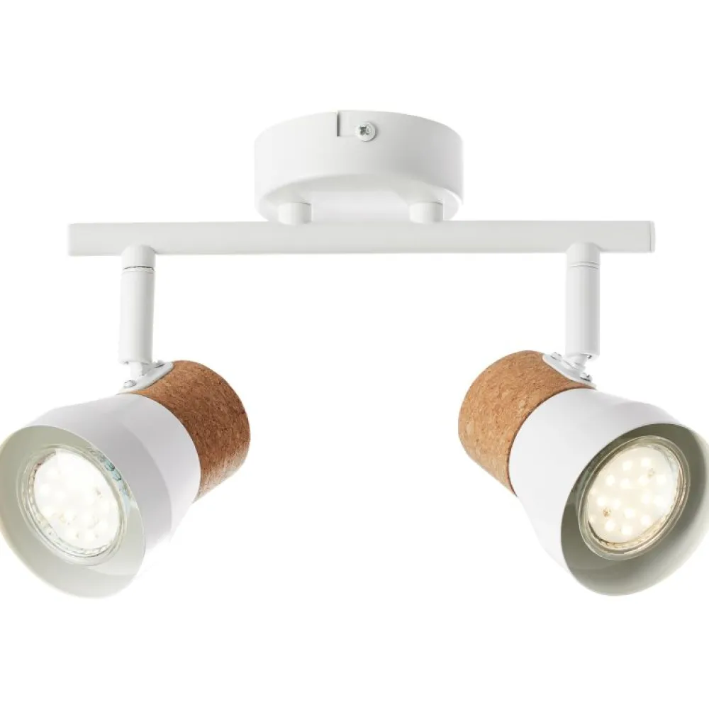 Online Brilliant Moka 2 spotlight Vit