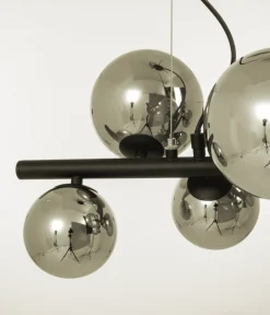 Sale Aneta Lighting Molekyl 58cm taklampa Rökgrå