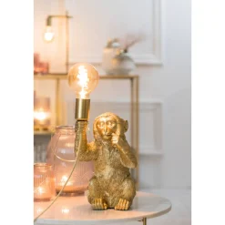 Outlet Light & Living Monkey 34cm bordslampa