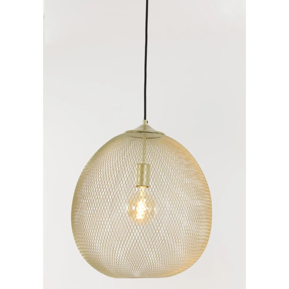 Best Light & Living Moroc Ø40 taklampa Guld