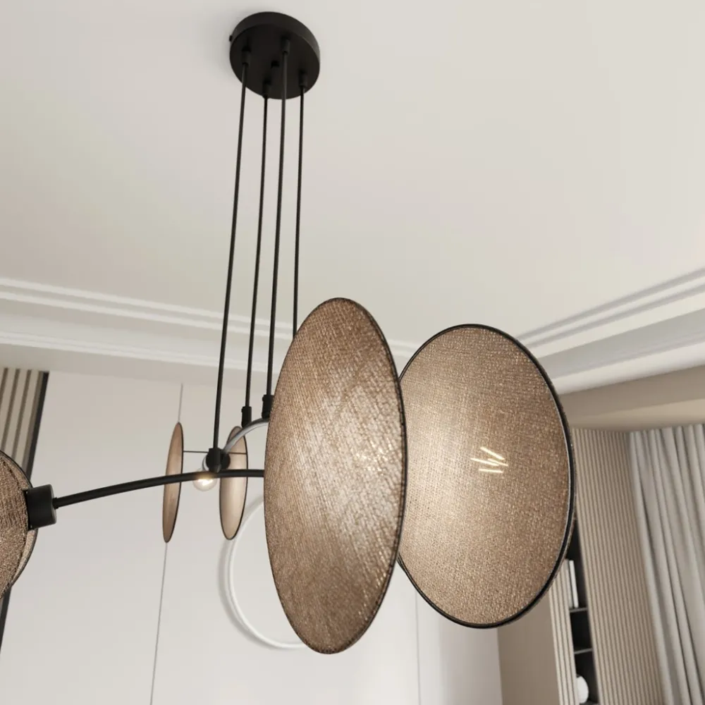 Hot Emibig Lighting Motif 82cm taklampa Natur