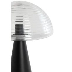 Online Light & Living Mueda 43cm bordslampa Svart