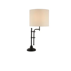 Best Searchlight Munich 77cm bordslampa Svart