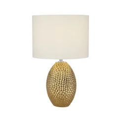 Clearance Searchlight Nadine 30cm bordslampa Guld